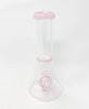 Cute Heart 8in Heart Perc Glass Water Pipe/Bong