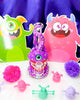 AHH Little Eyeballs Monster Glow In The Dark Glass Water Pipe/Dab Rig