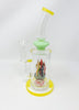 StayLit 10.25in Under The Sea Bent Neck Glass Water Hand Pipe/Dab Rig