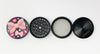 Herb Grinder Pink Bows Lips Swarovski Crystals Weed Grinder 4 Piece 55mm W/ Cleaning Tool