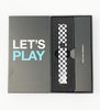 PlugPlay Black White Checkered Battery Starter Kit
