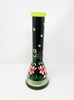 Glow In The Dark Sexy Devil Hawaiian Flower Hibiscus Beaker Glass Water Pipe/Bong