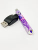 510 Threaded Battery Pink Purple Marble Colored Crystal Bottom Starter Kit