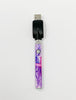 510 Threaded Battery Pink Purple Marble Colored Crystal Bottom Starter Kit