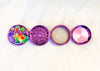 Lava Lamp Crystal 4 Piece Grinder 55mm W/ Cleaning Tool