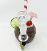 Empire Glassworks Pina Colada Water Hand Pipe/Dab Rig