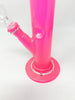 Pink StayLit Opal Hologrpahic Crystal 11.5in Glass Water Pipe/Bong