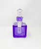 Freezable Glycerin Neon Square Bent Neck Glass Water Hand Pipe/Dab Rig