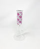 Pink Lips Drip Beaker Glass Water Pipe/Bong