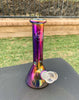 StayLit Rainbow 8in Beaker Glass Water Pipe/Bong