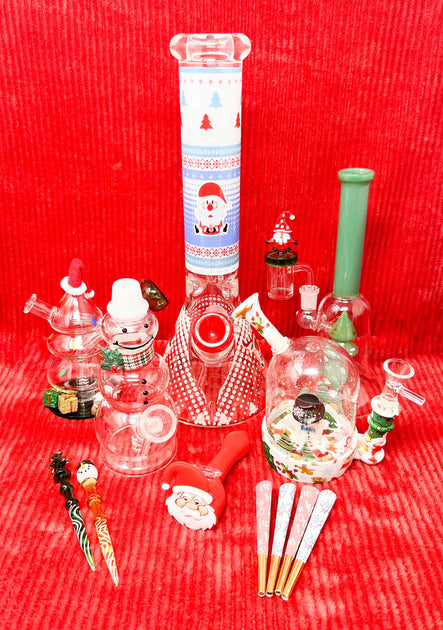 Christmas-Themed Bongs  Holiday Designs  StayLit Design