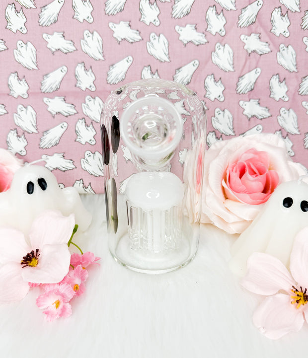 Cute Ghost Glass Water Pipe/Dab Rig