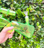 Amber Iridescent Assault Rifle Glass Water Pipe/Bong