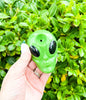 Green Alien Ceramic Hand Pipe