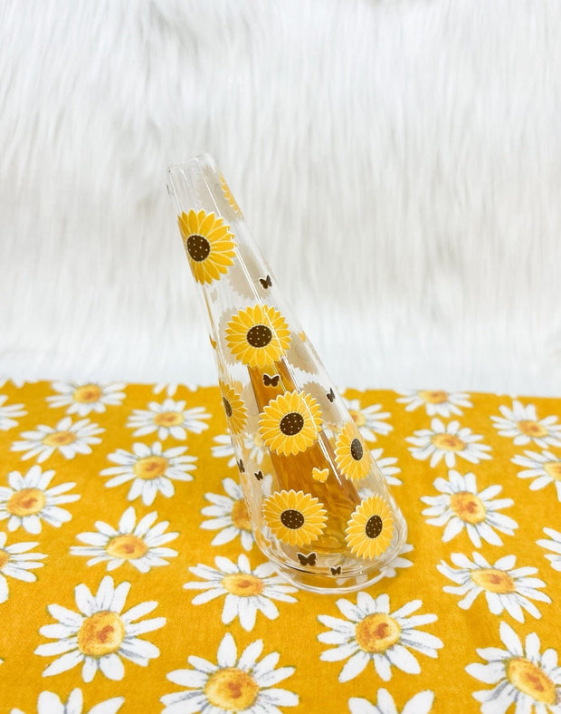 Sunflowers & Butterflies Puffco Glass Attachment Replacement