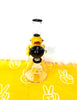 Yellow Ducky Straight Neck Glass Water Hand Pipe/Dab Rig