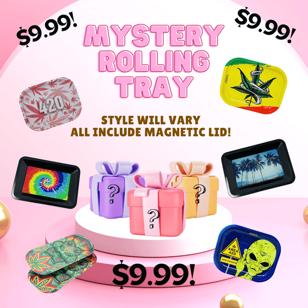 Mystery Rolling Tray With Lid