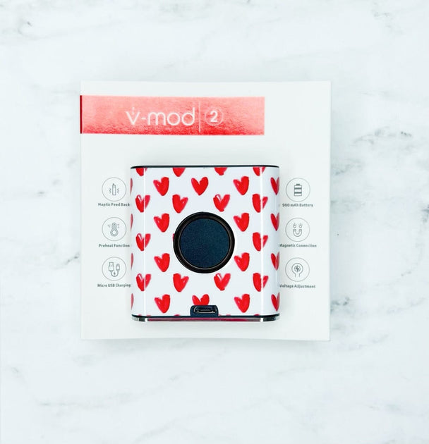 ️ Red Hearts VMOD 2 Battery Starter Kit | Sweet Vape Power