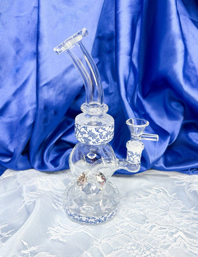 Magical Mermaid 7in Dab Rig Glass Water Pipe For Sale|StayLit Design