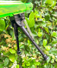 Amber Iridescent Assault Rifle Glass Water Pipe/Bong