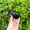 Black Planchette Ouija Glass Hand Pipe