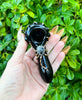 Cheech Black Gold Octopus Glass Hand Pipe