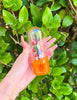 Rainbow Mushroom Glass Hand Pipe