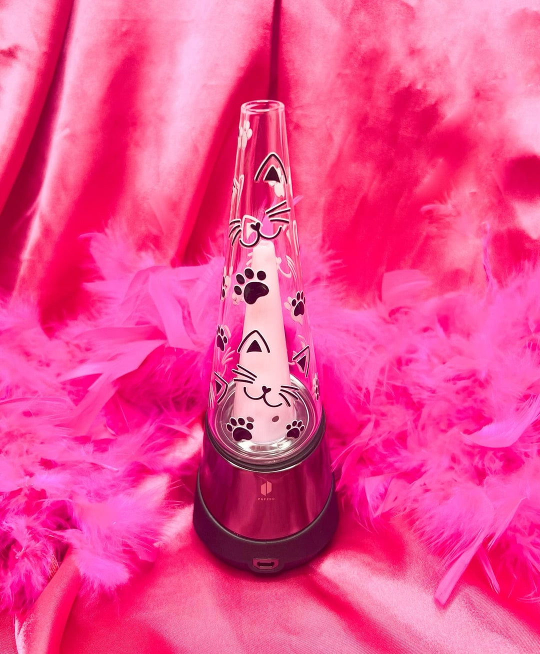 Roses Puffco Peak Glass| Floral Puffco Peak Glass| Girly Puffco Glass