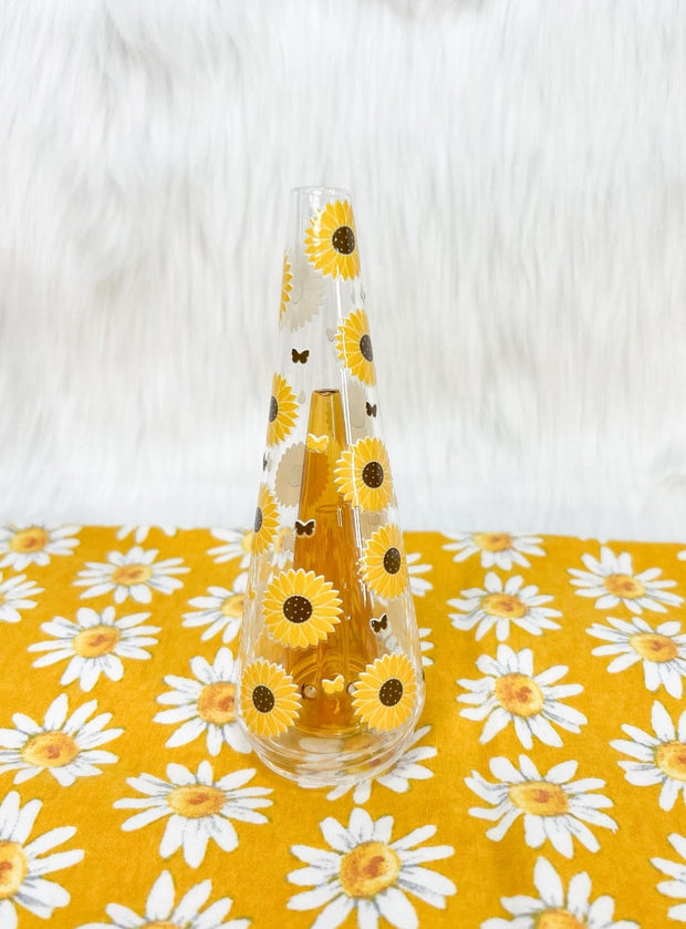Sunflowers & Butterflies Puffco Glass Attachment Replacement