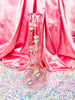 Pink Unicorn 12in Glass Water Pipe/Bong