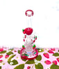 Red Cherries Glass Water Pipe/Dab Rig