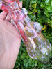 Large Pink 8in Glass Hand Pipe