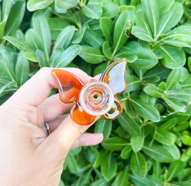 Beautiful Butterfly 14mm Glass Bowl