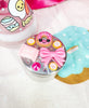 Pink Kawaii 10in Glass Water Pipe/Bong