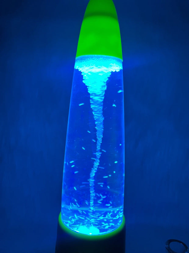 LED Iridescent Light Up Beaker Glass Water Pipe/Bong