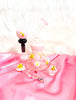 Pink Honey Bee Beehive Glass Water Pipe/Dab Rig