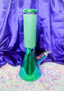 Rainbow Bling 12 Inch Glass Water Pipe/Bong