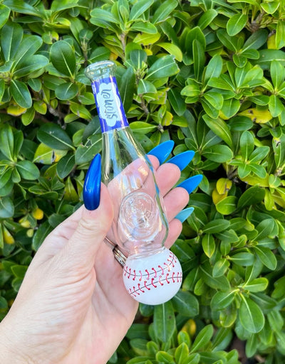 Baseball Bat Glass Hand Pipe