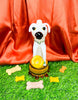 Dog Bubbler With Yellow Bowl