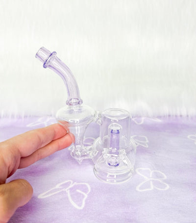 Purple Recycler Puffco Glass Attachment Replacement
