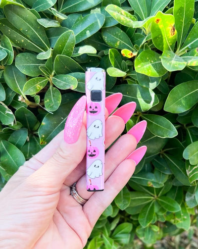 510 Threaded Battery Pink Ghosts & Pumpkins Starter Kit