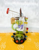 Cheech Sunshine Glass Water Pipe/Dab Rig