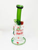 Grinch bong with Christmas decorations