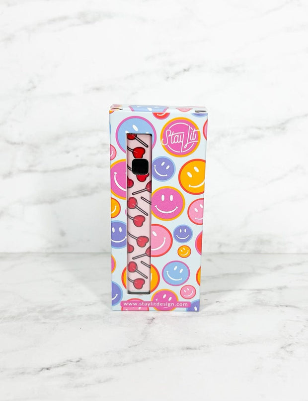 510 Threaded Battery Red Heart Lollipop Starter Kit