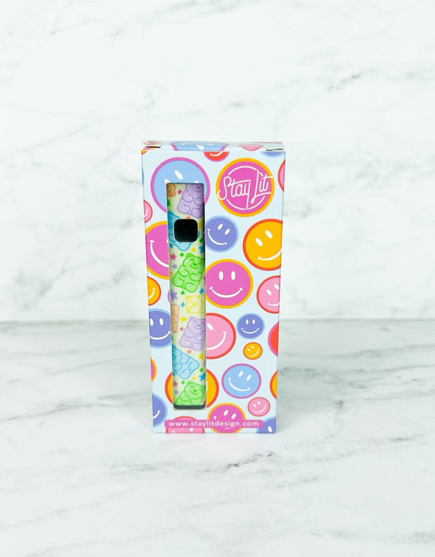 Rainbow Gummy Bear 510 Battery Sweet Threaded Vape Pen Rainbow Gummy Bear 510 Battery Sweet Threaded Vape Pen