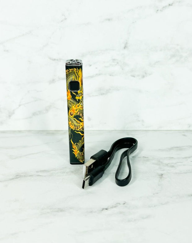 510 threaded battery soccer vape pen starter kit reviews 510 Pen Battery Gold Dragon Starter Kit