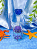 StayLit Graphics 10in Glass Water Pipe/Bong With Ash Catcher