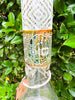 Cheech Robot Sandblasted 17in Glass Water Pipe/Bong