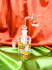 Cheeseburger 10in Glass Water Pipe/Dab Rig