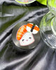 Kawaii Sushi 10in Glass Water Pipe/Dab Rig